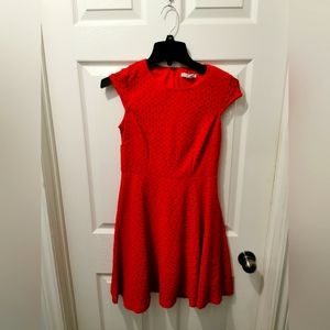 Dress Barn Red Lace Dress